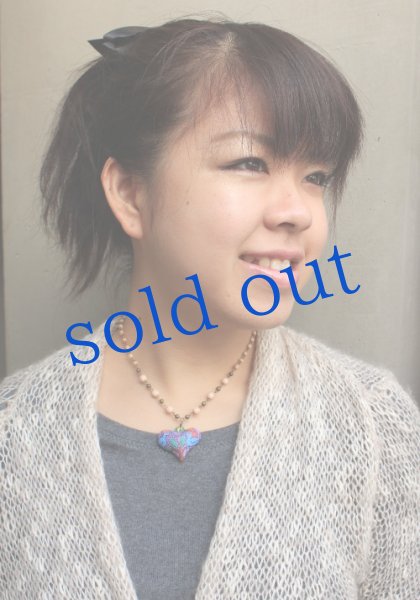 画像2: オアハカ木彫り・ハートのペンダント (2)