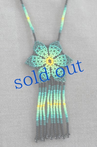 画像3: ウィチョルビーズのネックレス・ペヨーテ (3)