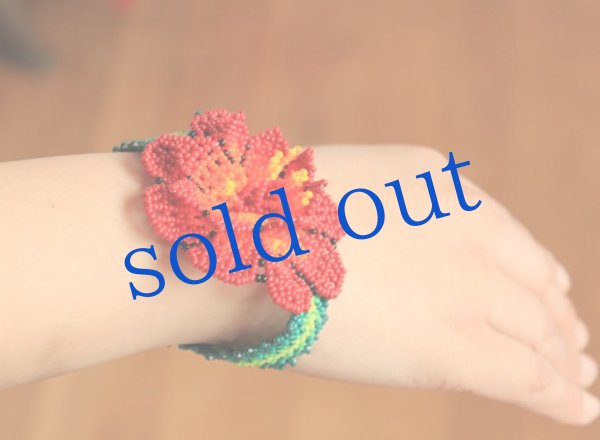 画像3: ウィチョルビーズの花ブレス (3)