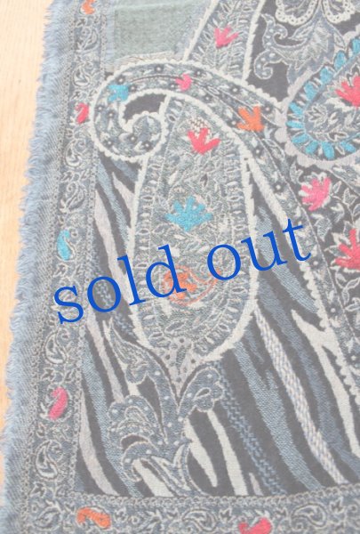 画像3: 軽いウールガーゼのジプシーストール (3)