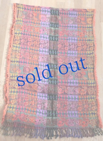 画像4: 軽いウールガーゼのジプシーストール (4)