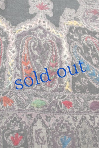 画像2: 軽いウールガーゼのジプシーストール (2)