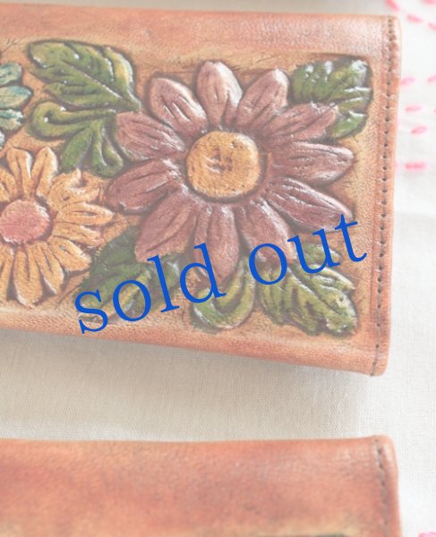 画像3: メキシカン革財布[デイジー] (3)