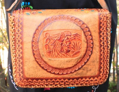 画像3: メキシカン革鞄