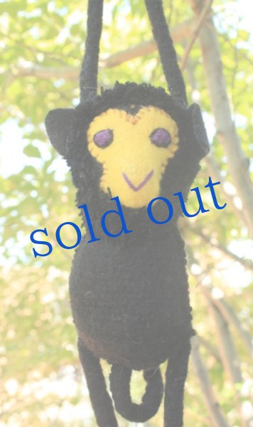 画像2: 手つむぎ・手織りウールのぬいぐるみ・アニマリート (2)
