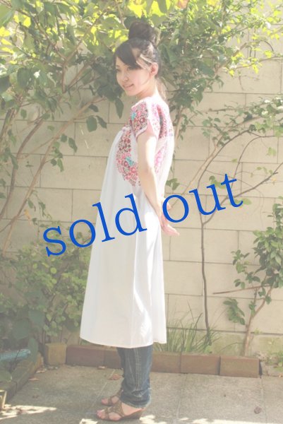 画像4: 「サンアントニーノ」 刺繍チュニックワンピース (4)