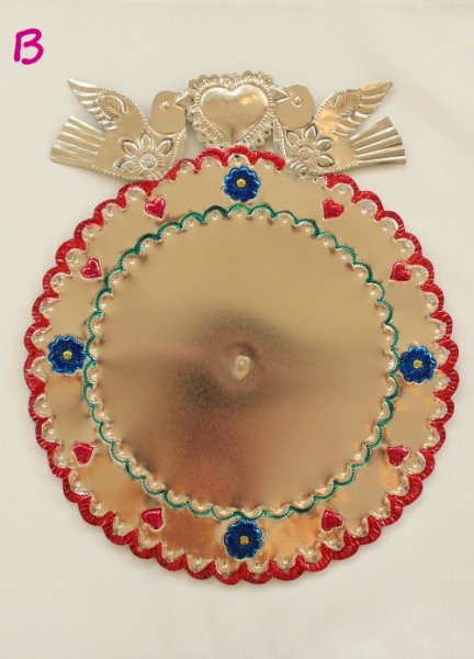 画像3: ブリキのディッシュプレート＆時計版 (3)