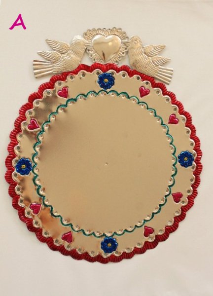 画像2: ブリキのディッシュプレート＆時計版 (2)