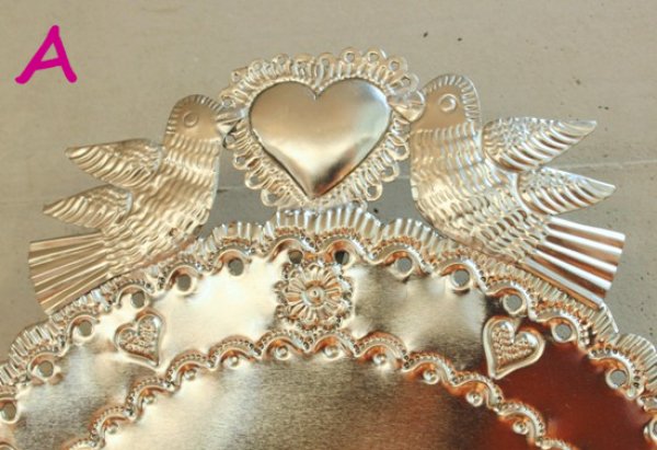 画像4: ブリキのディッシュプレート＆時計版 (4)