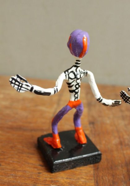 画像4: ガイコツの覆面レスラー (4)