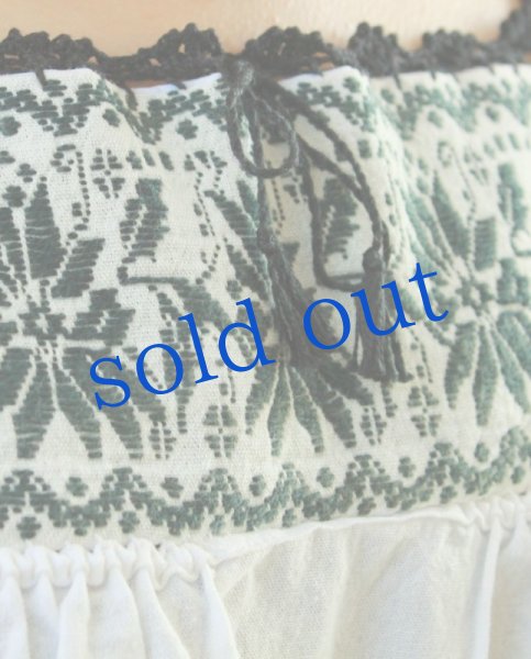 画像4: プエブラ州ナワ族の手織り刺繍ブラウス (4)