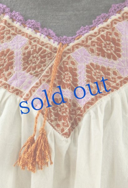 画像4: プエブラ州の刺繍ブラウス (4)