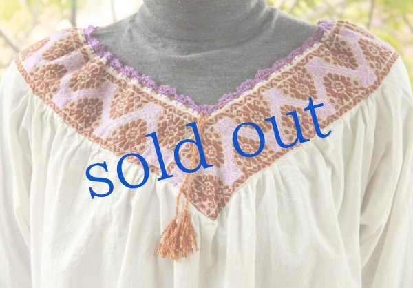 画像5: プエブラ州の刺繍ブラウス (5)