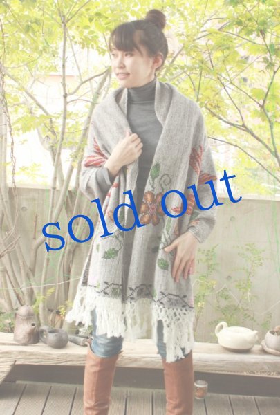 画像2: プエブラ州のショール (2)