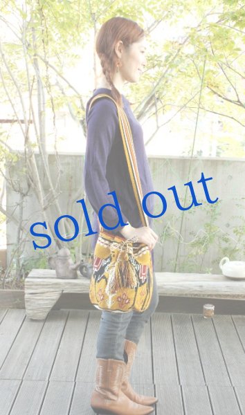 画像3: コロンビアの先住民WAYUU族の手編みバッグ (3)