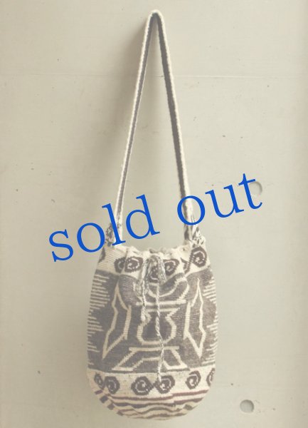 画像4: コロンビアの先住民Arhuaco族の手編みバッグ (4)