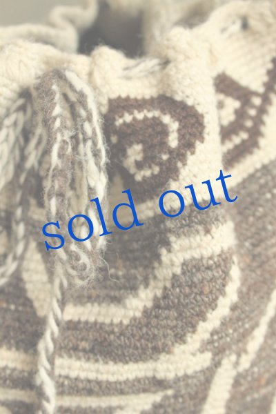 画像2: コロンビアの先住民Arhuaco族の手編みバッグ (2)