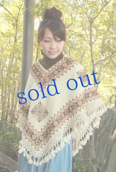 画像2: プエブラ州のポンチョ (2)