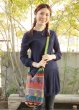 画像2: グアテマラ・トドスサントスの先住民手編みバッグ (2)