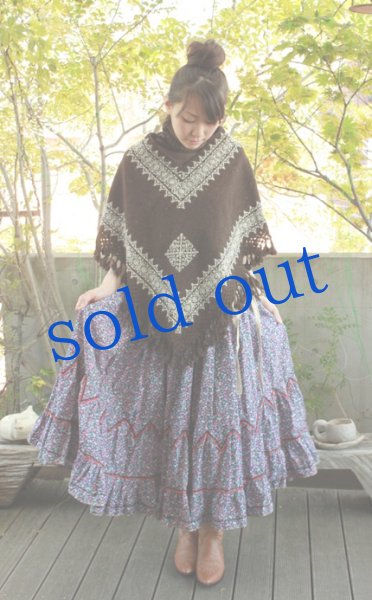 画像2: プエブラ州のポンチョ (2)