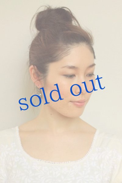 画像2: シルバーハートのピアス (2)