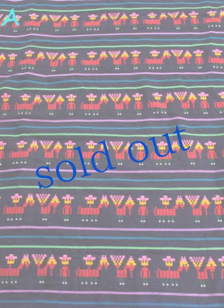 画像2: メキシコ製生地メキシコ人とロバ (2)