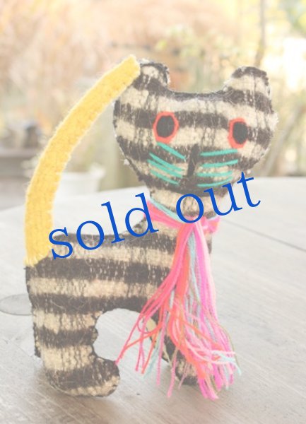 画像2: 手つむぎ・手織りウールのぬいぐるみ・アニマリート (2)