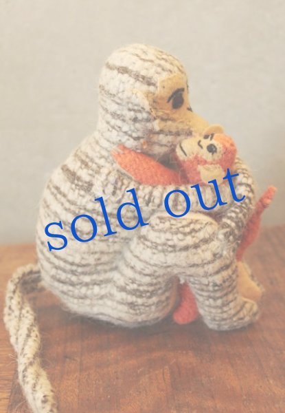 画像3: 手つむぎ・手織りウールのぬいぐるみ・アニマリート (3)