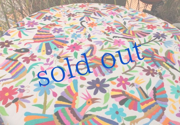 画像4: オトミの刺繍ベットカバー・テーブルクロス (4)