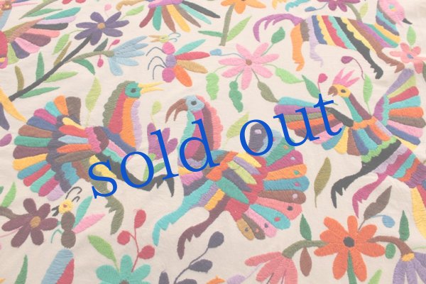 画像2: オトミの刺繍ベットカバー・テーブルクロス (2)