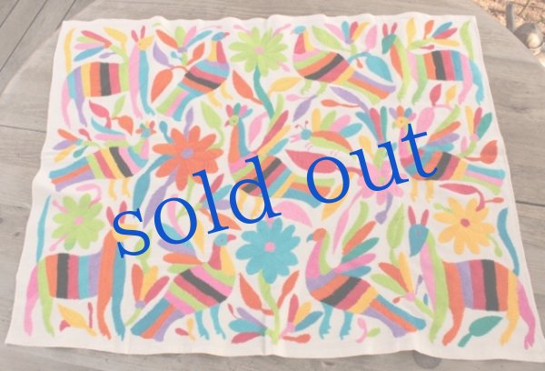 画像2: オトミの刺繍クロス大きいサイズ (2)