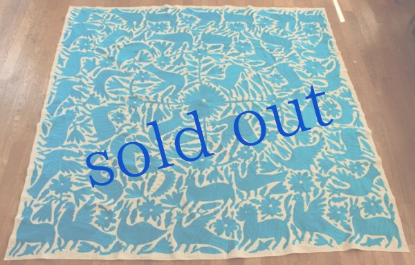 画像5: オトミの刺繍ベットカバー・テーブルクロス (5)