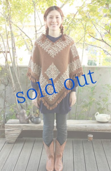 画像3: プエブラ州のポンチョ (3)