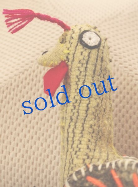 画像3: 手つむぎ・手織りウールのぬいぐるみ・アニマリート (3)