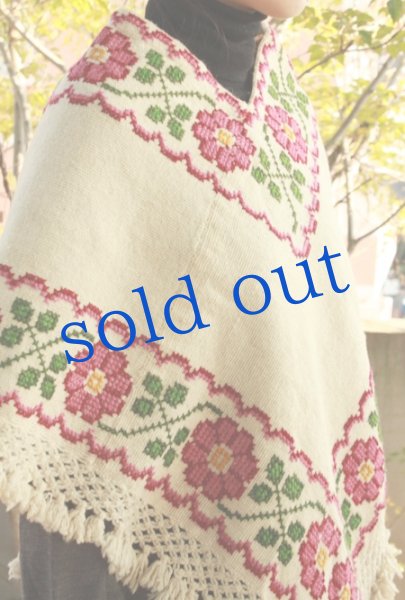 画像4: プエブラ州のポンチョ (4)