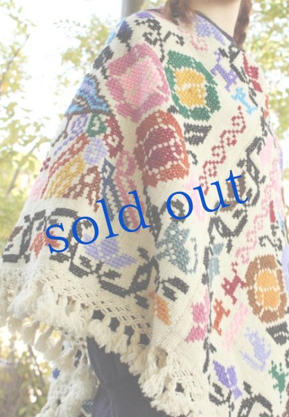 画像4: プエブラ州のポンチョ (4)