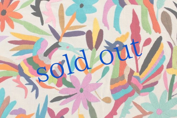 画像2: オトミの刺繍クロス90cmサイズ (2)