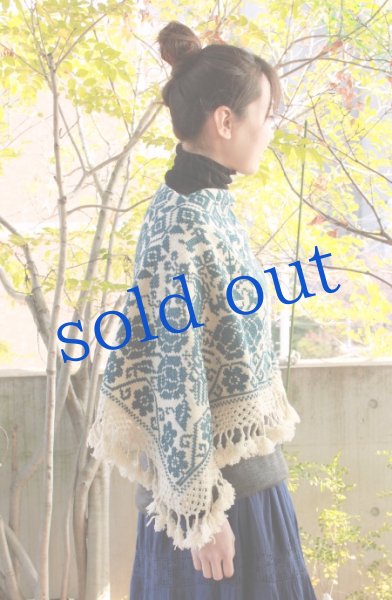 画像3: プエブラ州のポンチョ (3)