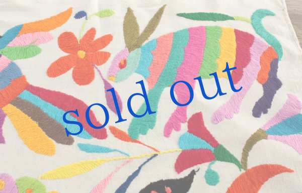 画像3: オトミの刺繍クロス大サイズ (3)