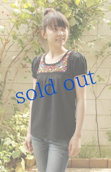 画像3: 「サンアントニーノ」レース刺繍 ブラウス (3)