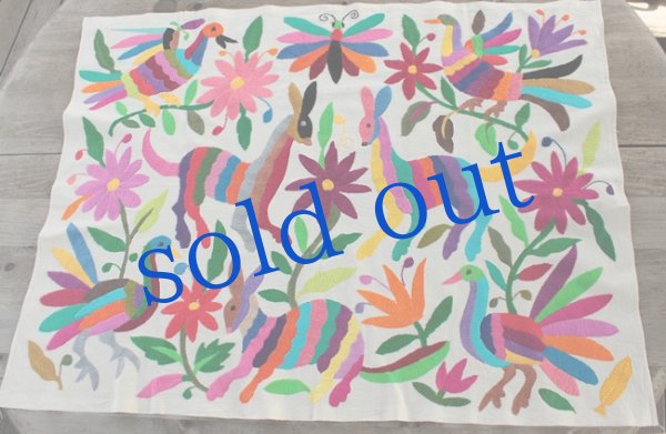 画像5: オトミの刺繍クロス大サイズ (5)