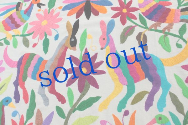 画像2: オトミの刺繍クロス大サイズ (2)