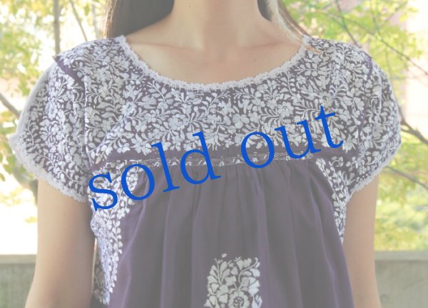 画像5: メキシコ刺繍トップス「SanAntonino] (5)