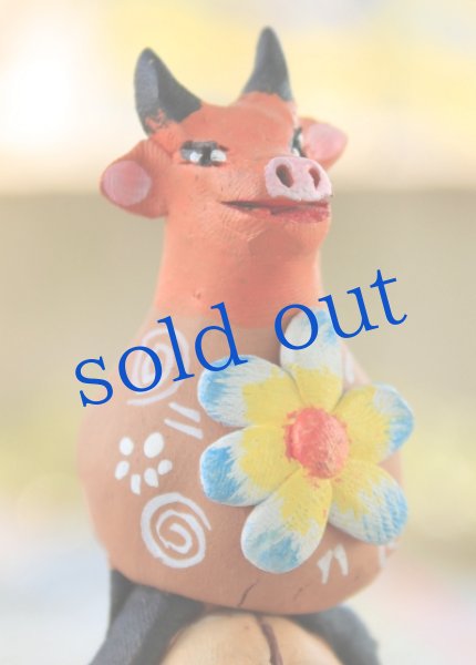 画像4: アギラールファミリーの陶人形・ガイコツの壺売り女 (4)