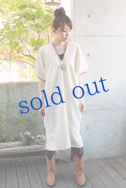 画像2: ロングウイピルドレス「アムスゴ族」 (2)