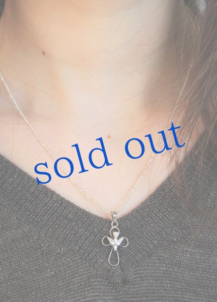 画像3: 平和の鳥ハトとクロスのシルバーペンダント (3)