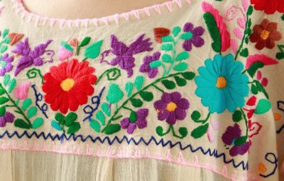 画像3: メキシコ刺繍のトップス