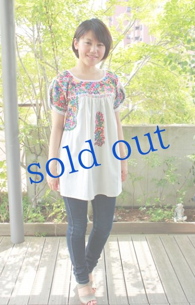 画像3: サンアントニーノ刺繍ブラウス (3)