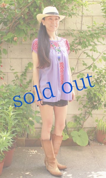 画像2: サンアントニーノ刺繍ブラウス (2)