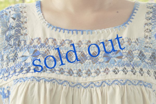 画像4: サンアントニーノ刺繍レースワンピース (4)